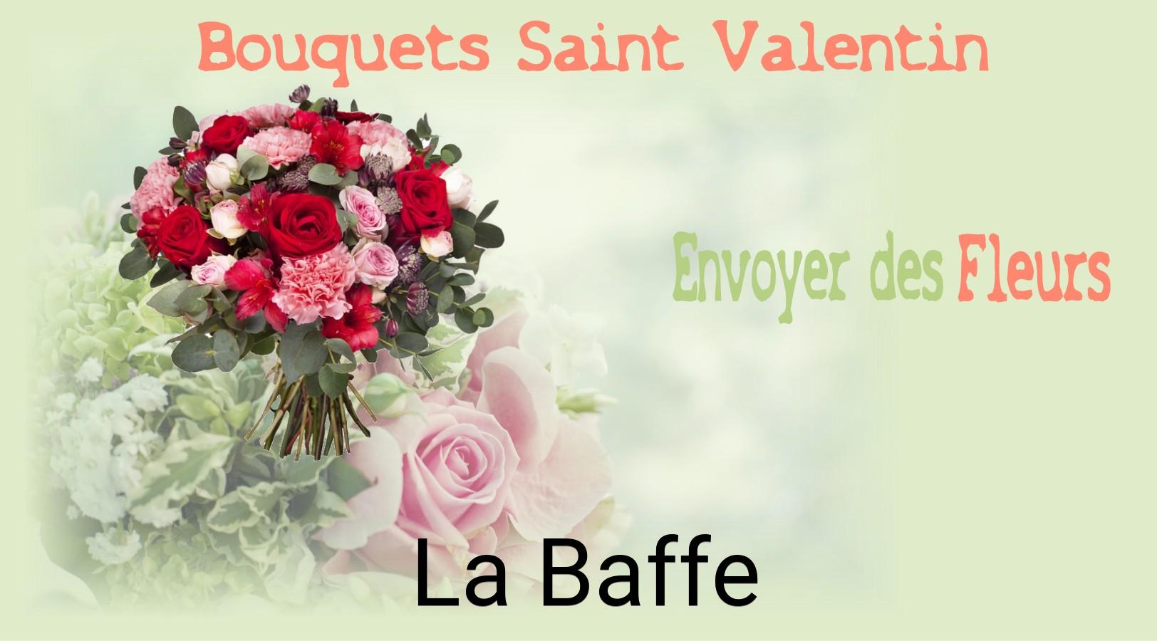 Roses de Saint-Valentin livrées à La Baffe